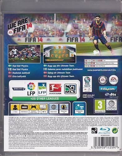FIFA 14 - Ultimate Edition - PS3 (B Grade) (Genbrug)
